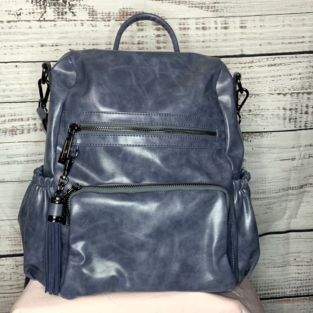 🔵Women’s Backpack Purse/Travel Shoulder Bag w/ Tassel 🎒